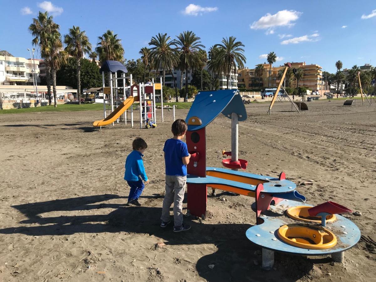 Malaga Beach House, 2 City Bikes, 2 Children'S Bikes, Wifi, Big Terrace, Bbq, Family, Childfriendly Exterior photo