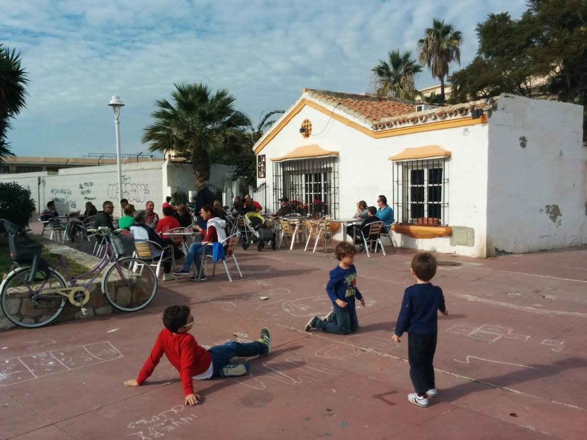 Malaga Beach House, 2 City Bikes, 2 Children'S Bikes, Wifi, Big Terrace, Bbq, Family, Childfriendly Exterior photo